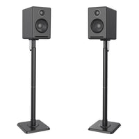 Speaker Stand Height Adjustable for Satellite & Bookshelf Speaker(Only Speaker Stand Pair) - 11LBS Capacity