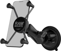X-Grip Large Phone Mount for Windshield – Twist-Lock Suction Cup, Medium Arm (RAM-B-166-UN10U)