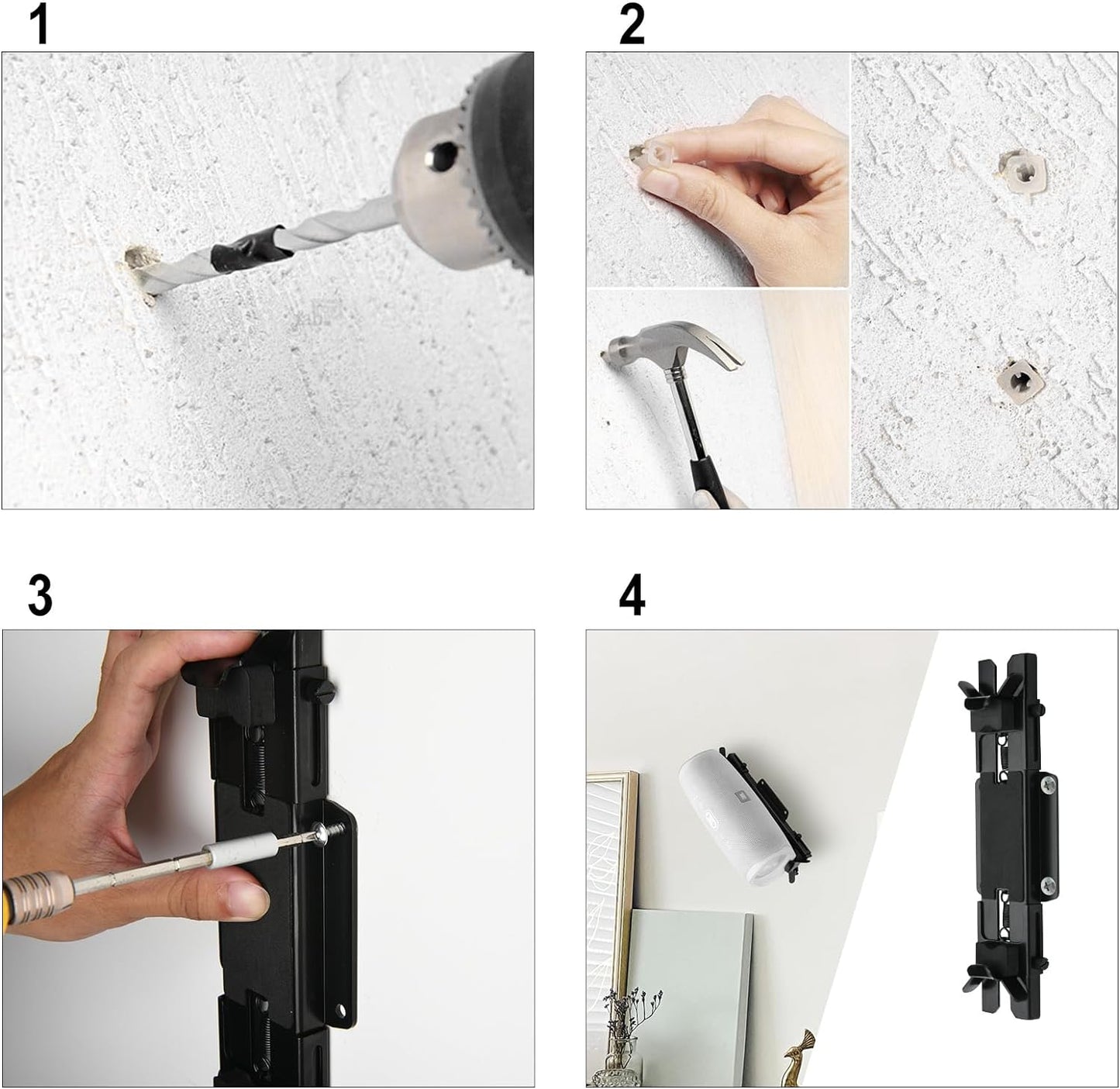 Speaker Mount Wall Mount Ceiling Mount for JBL Charge 4/Charge 5/Flip 6/Flip 5,