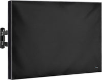 Outdoor TV Cover 24 Inch – Waterproof, Weatherproof TV Enclosures with Smart Shield Screen Protectors, Ideal for Outdoor Use, Moving, and Storage - Black