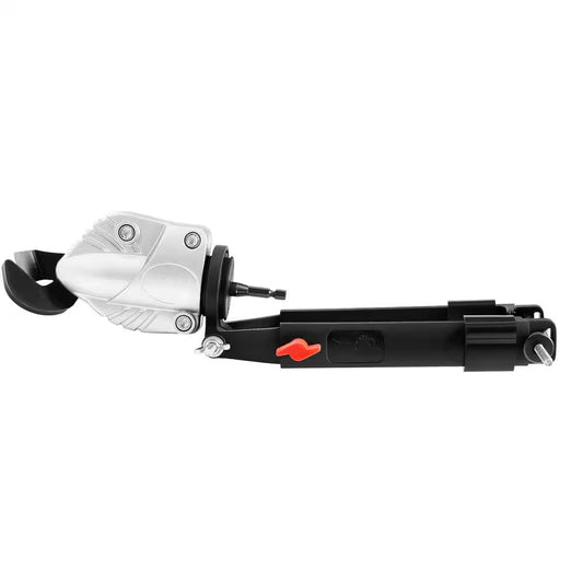 Metal Shear/Cutter Drill Attachment, 360° Pivoting Head, Cuts 18GA Steel, 20GA Stainless, Aluminum, Plastic, Cardboard