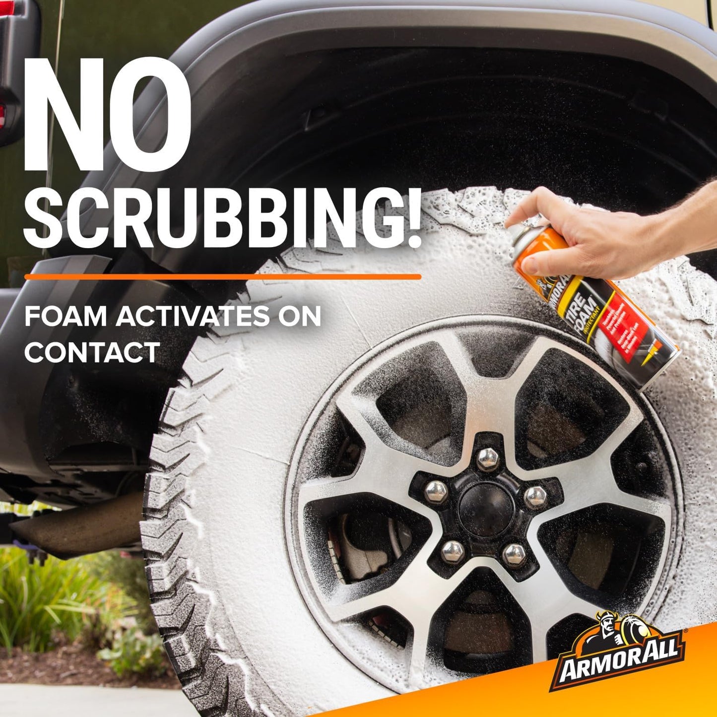 Tire Foam Protectant, Professional Wheel and Tire Cleaner, 20 Oz