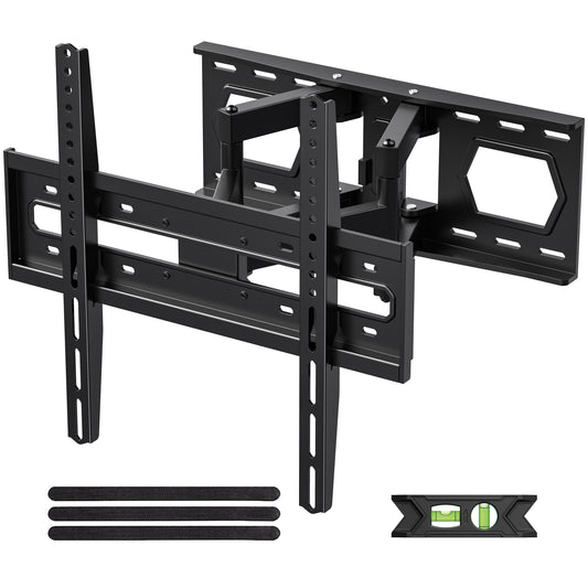 Full Motion TV Wall Mount for 26-65" Tvs, Hold up to 110Lbs with Max VESA 400X400Mm & 16" Wood Stud
