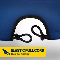 Center Console Boat Cover, Waterproof, All-Weather Protection, Marine-Grade Cover for 20'-21' L & up to 106" W with Strap & Buckle, Mooring & Trailering Boat Cover