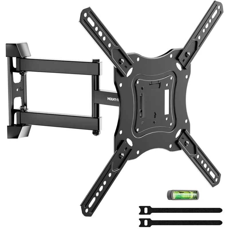 Full Motion TV Wall Mount Monitor Wall Bracket W/ Articulating Arm | Fits 26 - 55 In. Tvs